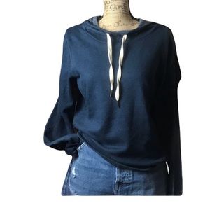 Project social T long sleeved hooded sweatshirt